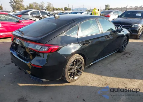 2024 Honda Civic Sport from USA, damaged, VIN 19XFL2H84RE006881